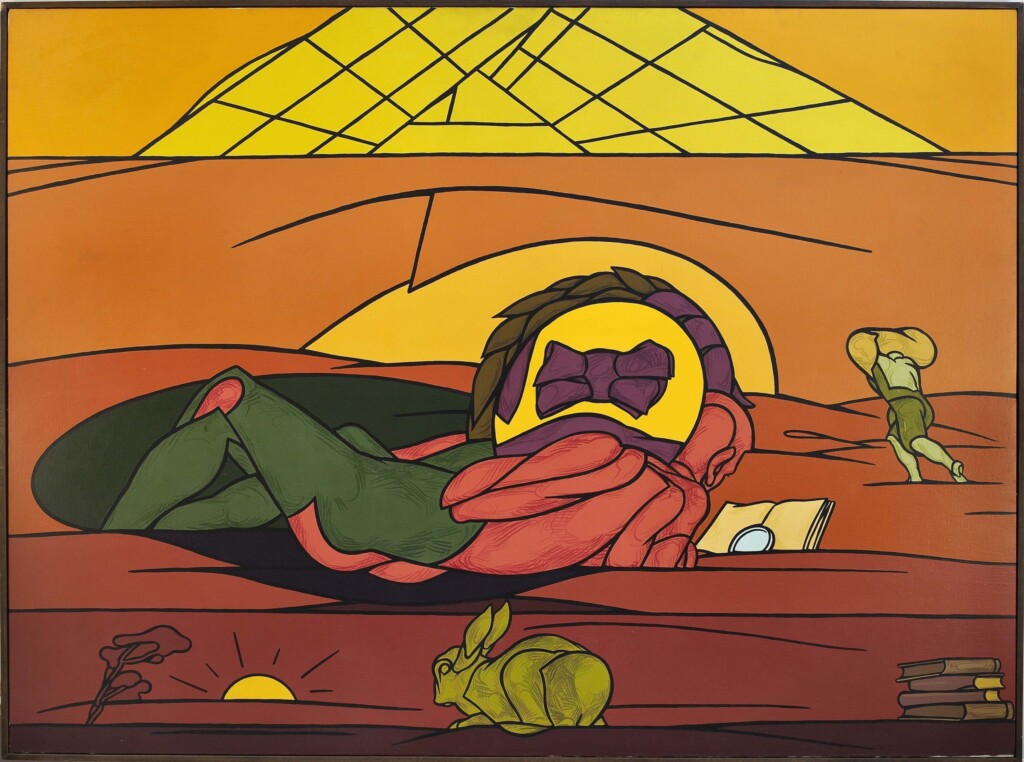 Valerio Adami, Bruyère, 1987