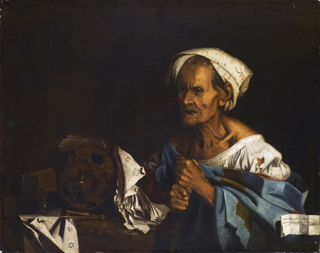 Pietro Bellotti, Martina avvelenatrice e indovina, Olio su tela