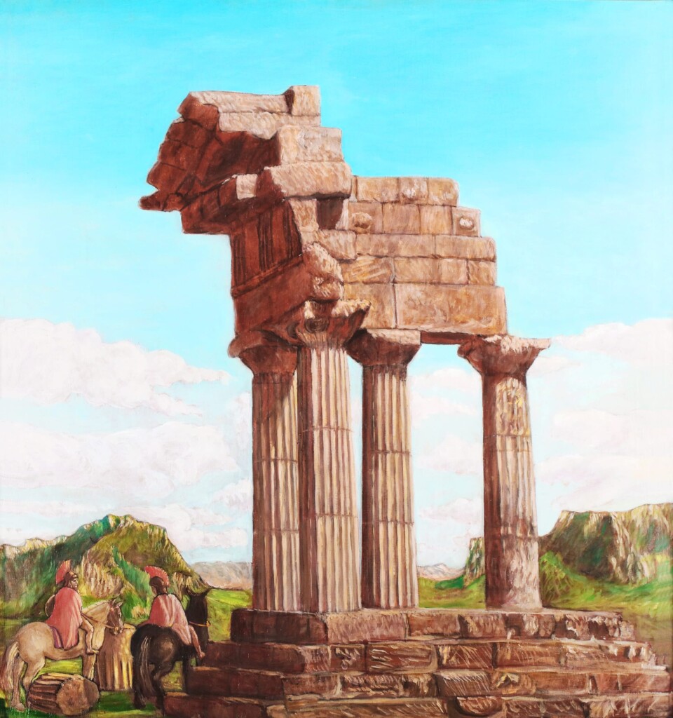 Salvo, Cavalieri tra le rovine, 1976