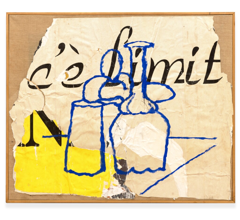 Mimmo Rotella, Morandiana 2, 1998