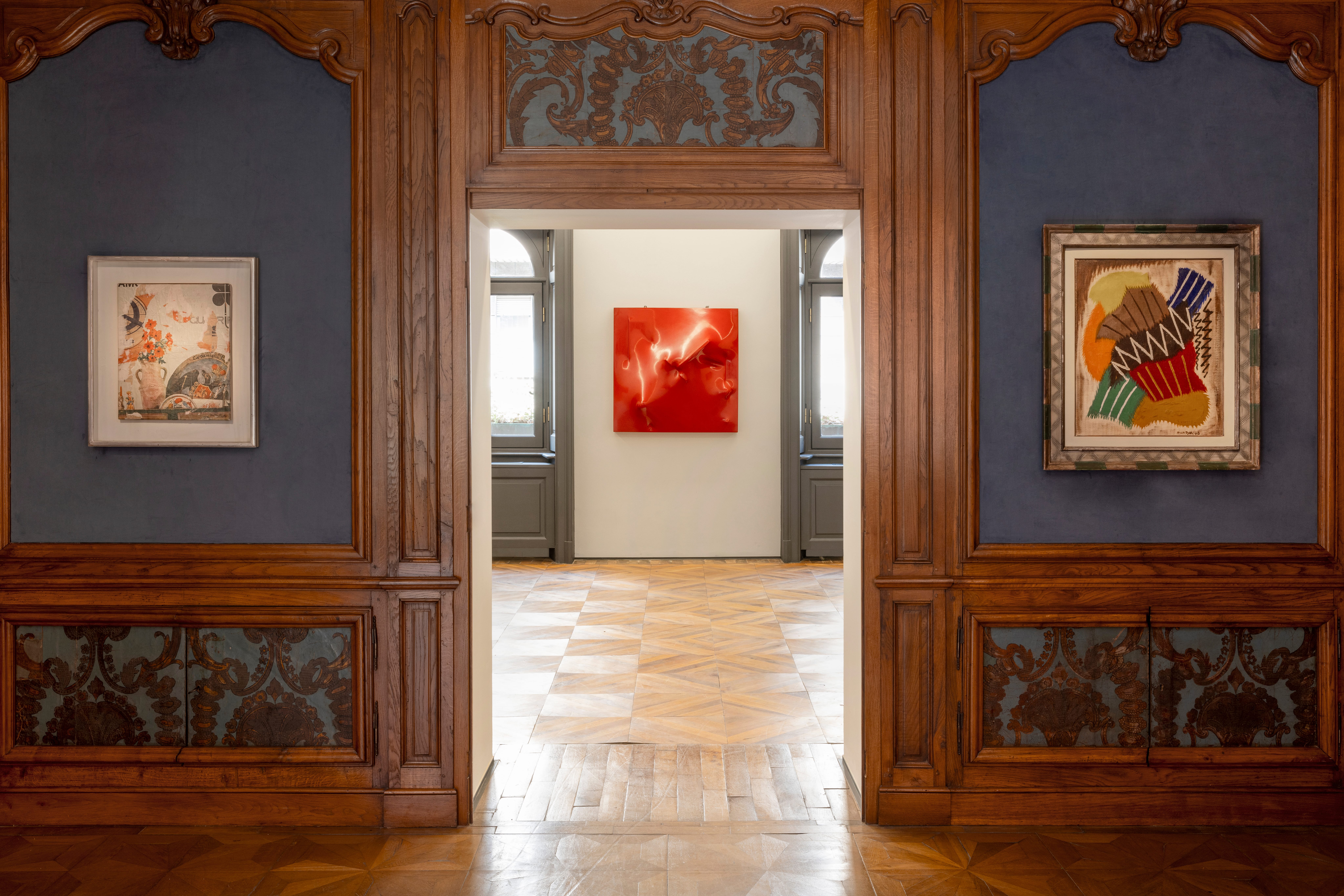 Mimmo Rotella, Giò Pomodoro, Man Ray